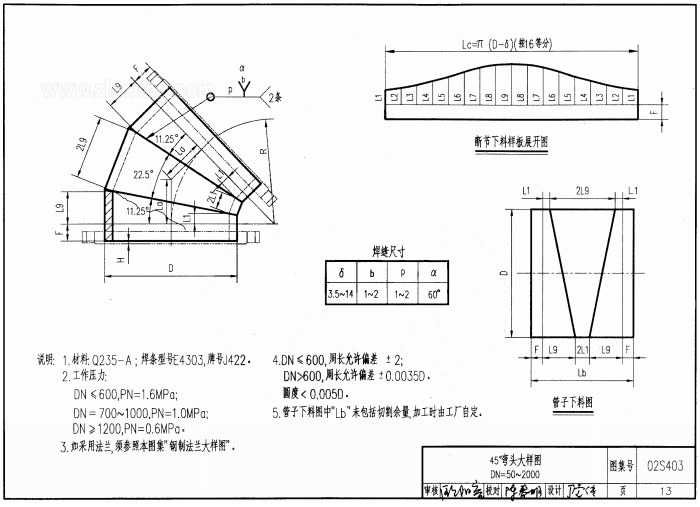 02s403鋼制管件圖集